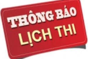 Kế hoạch kiểm tra hoc kỳ 1